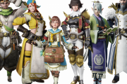 【MHRise】モンハンライズ：サンブレイクの新たなキャラクターたちｗｗｗｗｗｗ【王国騎士フィオレーネ/提督ガレアス/研究員バハリ/受付嬢チッチェ/加工屋ミネーレ/雑貨屋オボロ】