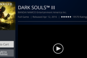 【朗報】「ダークソウル3」、75%OFFのセール開始！
