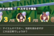 【ウマ娘】凱旋門チャンミのスタミナ1200↑は走り切るためのステ確保じゃないぞ！！