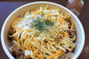 三種のチーズ牛丼って正直微妙じゃね ＆ 「すんません、チーズ牛丼特盛り、温玉トッピングで」←これなら話題にならなかったよな