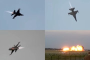 【動画】ポーランドでF-16戦闘機が墜落した事故の1080pHD映像が公開される。