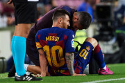 【悲報】リオネル・メッシさん、またしても負傷してしまう