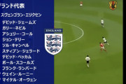 【速報】イングランド代表のこの時代のメンツ…現代にいたら圧倒的最強メンツだろｗｗｗｗｗ