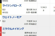 【競馬】大井競馬3Rが「2頭立て」 で実施 当地では史上初の珍事