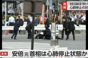 ザル、あまりにもザル　〜　安倍元首相には警備担当のSPが１人ついて居たのにこの有様