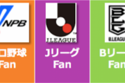 NPB、Jリーグ、Bリーグの贔屓をそれぞれ発表するスレｗｗｗ