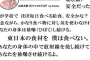 山本太郎「君が食べた朝ご飯、安全だった？