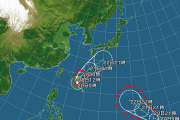 【台風21号】グアム東の熱帯低気圧、24時間以内に台風に発達し日本に接近へ