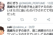 【悲報】高嶋ちさ子の息子、『ナミのいかがわしい画像』を検索していたことを全国放送で暴露される…