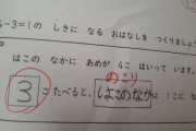 【画像】女児、先生の理不尽な訂正にブチギレwwwww