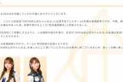 本日のSKE48非公式ちゃんねる 髙畑結希が急性扁桃腺炎のため出演見送り 仲村和泉が出演