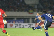 2022W杯予選【 日本代表 vs ミャンマー 】前半終了！中島･南野のゴールで日本が2-0とリード！
