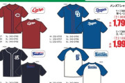 しまむらがセ・リーグ4球団のTシャツ発売 1969円～