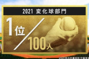 【S-PARK】プロ野球100人分の1位変化球部門　日ハム伊藤のスライダーが5位にランクイン