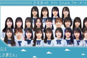 【日向坂46】5thシングル「君しか勝たん」フォーメーション発表！