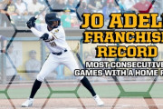 エンゼルスの希望ジョー・アデルさん、3Aで球団記録の6試合連続本塁打