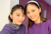 【画像】森田ひかる×小坂菜緒 の2ショットがガチでカワイすぎるwwwwwww