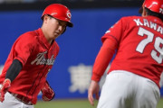 カープ堂林翔太、2号ホームラン！中京大中京の後輩・中日髙橋宏斗から先制弾！！