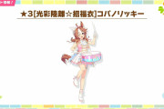 【ウマ娘】これは太鼓叩いて走るのか…？ ☆3育成ウマ娘別衣装「コパノリッキー」が実装決定！！気になる詳細性能はこちら！