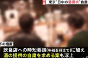東京都、酒の提供自粛へ