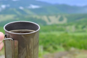 最近はコーヒーでもマキネッタにハマってる！静かな山頂で抽出する時の香りと味は格別