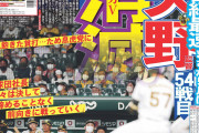 【デイリー】阪神矢野監督、消滅