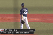 【悲報】６点差で平井登板（65登板目）