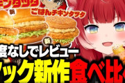 【Vtuber】マックの新作チキンタツタを食べ比べて忖度なしでレビュー