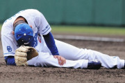 中日・岡田俊哉投手、大腿骨骨幹部整復固定術の手術を終える　投球中に負傷、右大腿骨骨折