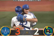 ベイスターズ 3－2 スワローズ　バウアー9回2失点完投勝利！
