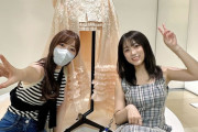 指原莉乃さん、矢吹奈子ちゃんと一緒に『AKB48大衣装展』に行く