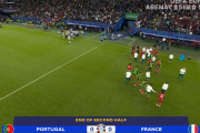 【速報】優勝候補フランスvsポルトガル…どっちも決めきれず延長戦へｗｗｗｗｗｗｗｗｗｗ