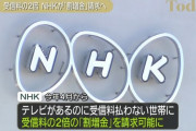 【テレビ廃棄】NHKの未払い罰金。４月から未契約者は受信料の3倍を過去20年分請求へ