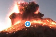 メキシコにある「ポポカテペトル火山」で激しい噴火！噴煙3000メートルに達する