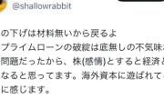 【朗報】株式投資の有識者「今回の下げは材料ないから戻るよ」
