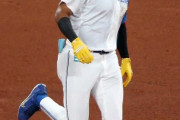水谷瞬　連続試合安打が15でストップも「止まるものだと思っていた」右膝裏に違和感も無事を強調