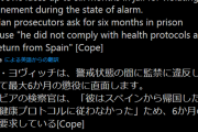 ◆悲報◆レアル・マドリーFWルカ・ヨビッチ、コロナ移動プロトコル違反で禁固6ヶ月の可能性
