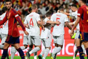 スペインがホームでスイスに敗戦…CKからの2発に沈む/UNL第5節