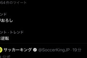 【朗報】サッカー日本代表勝利で「六甲おろし」がトレンドにｗｗｗｗｗｗ
