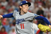 【海外の反応】佐々木朗希がフィリーズ戦で六回途中３安打１失点の好投【大谷1安打】