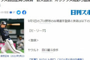 【誤植】巨人、田口を登録