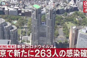 【8/5】東京都で新たに263人の感染確認　9日連続で200人超え　新型コロナウイルス