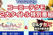 【悲報】コーエーテクモ「新規ipで500万本売れるゲームをTGS2020で発表する」←結果ｗｗｗｗｗｗ