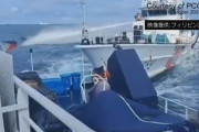 20隻以上の中国海警局船や海上民兵、軍ヘリがフィリピン公船を妨害…スカボロー礁周辺！