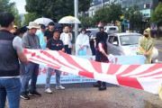 韓国の市民団体、旭日旗を引き裂き尹錫悦政権を非難＝韓国の反応