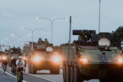 台湾陸軍の装輪装甲車部隊が一般道での長距離走行訓練を実施！