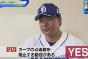中日「続投ノルマはAクラス」　与田監督「…補強はどんな感じかなっと」