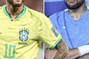 【悲報】ネイマール、2022年のW杯出場後に20試合しか出ていない模様…