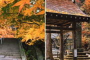 海外「日本の四季はタイムマシン！とても美しい国ですね！」福島県会津若松の紅葉（海外の反応）