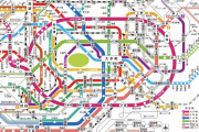 【速報】東京の路線図、凄すぎるｗｗｗ